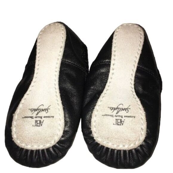 American Ballet Theatre Spotlights Ballet Shoes Girls Size 9.5 Black - Picture 5 of 7